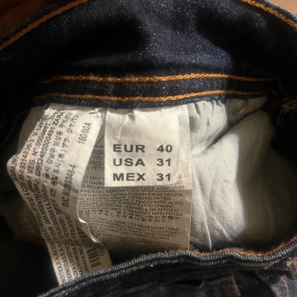 pair of mens jeans - Picture 4 of 5